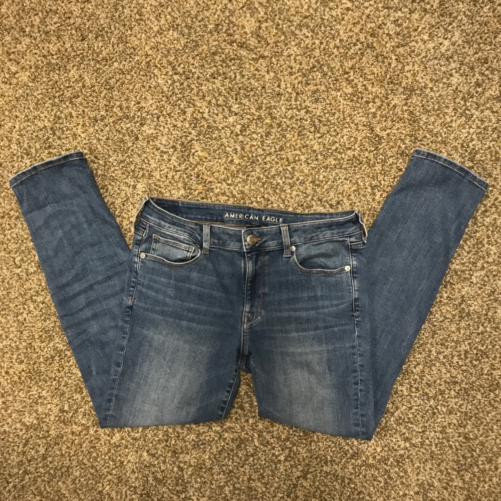 American Eagle super stretch skinny jeans, 12R